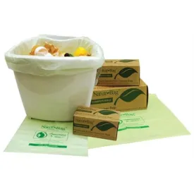 13 Gallon Compostable Garbage Bags - Tall Kitchen Biodegradable Trash Bags