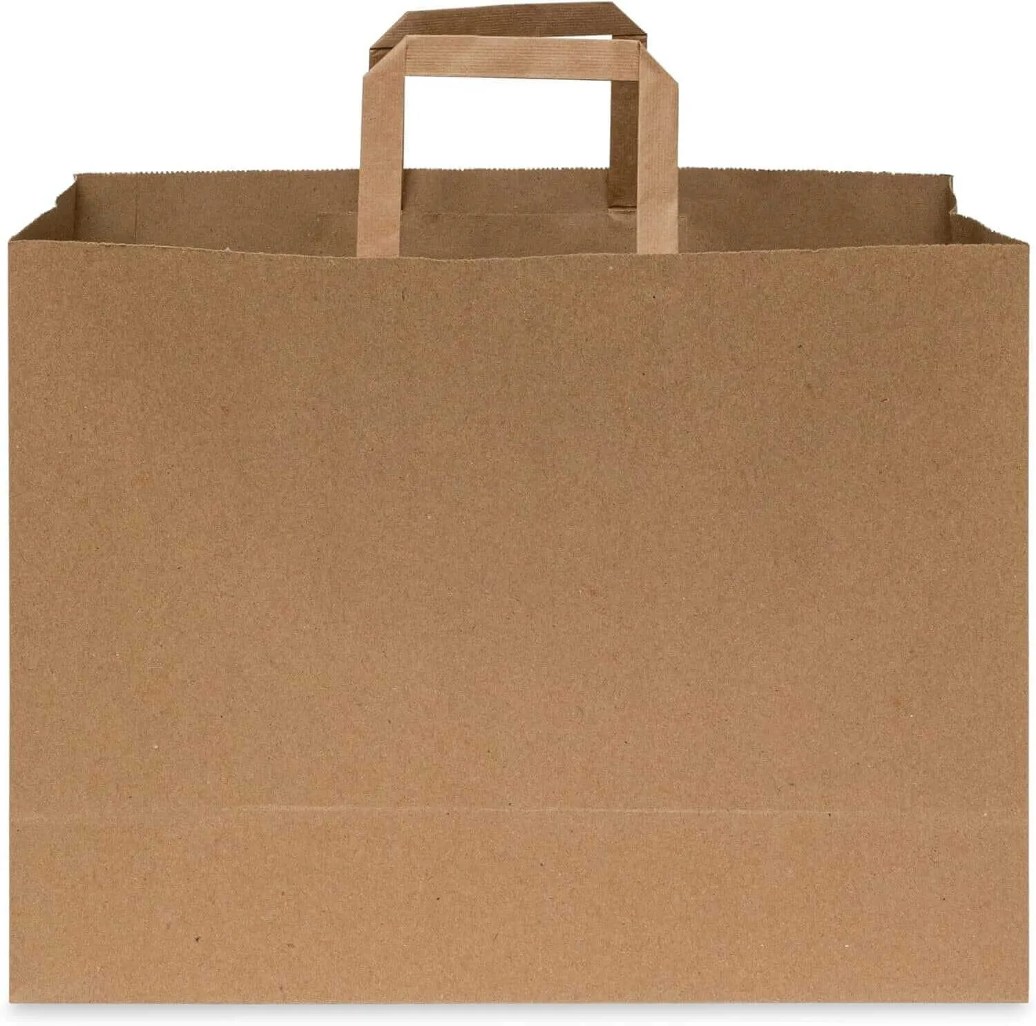 16x6x12 Large Flat Handle Paper Bags