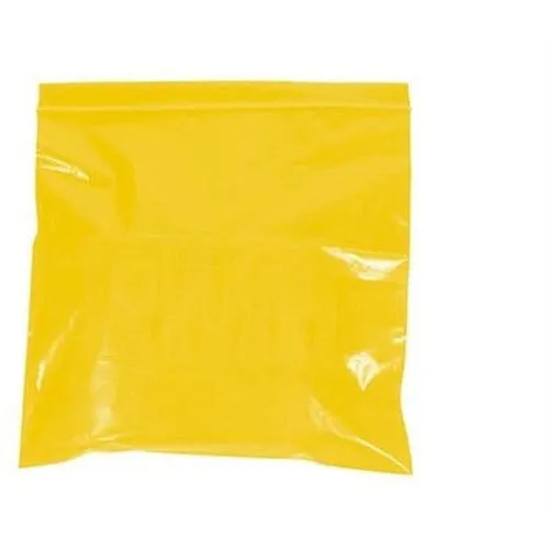 3" x 5" - 2 mil Yellow Reclosable Poly Bags