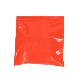 4" x 6" - 2 mil Red Reclosable Poly Bags