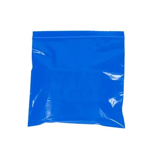 5" x 8" - 2 mil Blue Reclosable Poly Bags