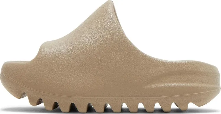 Adidas Yeezy Slides Kids 'Pure' 2022 Re-Release Sandals, Brown