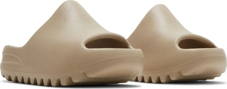 Adidas Yeezy Slides Kids 'Pure' 2022 Re-Release Sandals, Brown