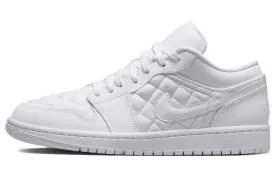 Air Jordan 1 Low Quilted Triple White (Women)