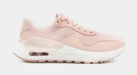 Air Max SYSTM Womens Running Shoes (White/Pink)