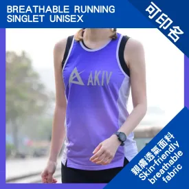 AKIV Breathable Running Singlet Unisex (for both men and women)