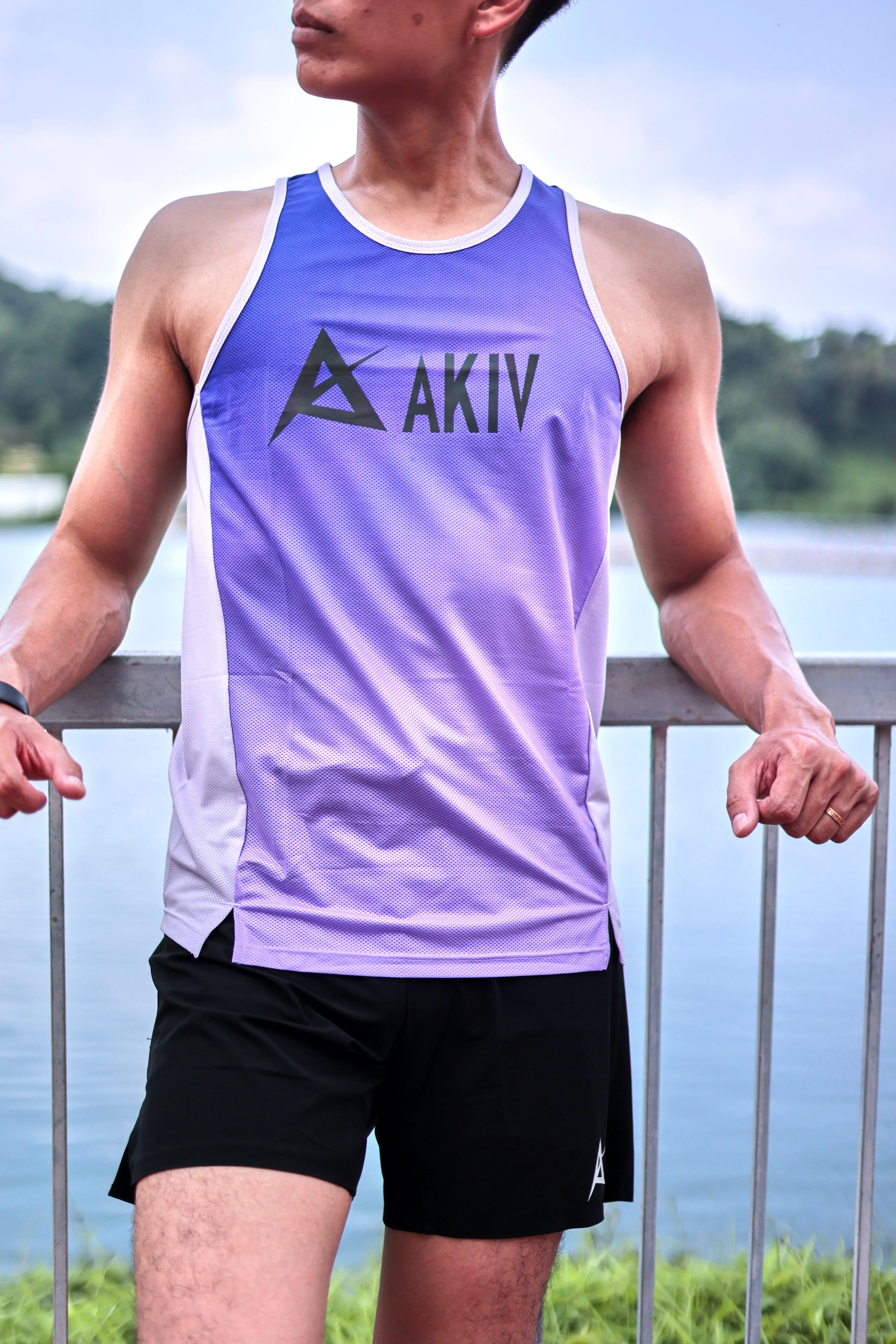 AKIV Breathable Running Singlet Unisex (for both men and women)