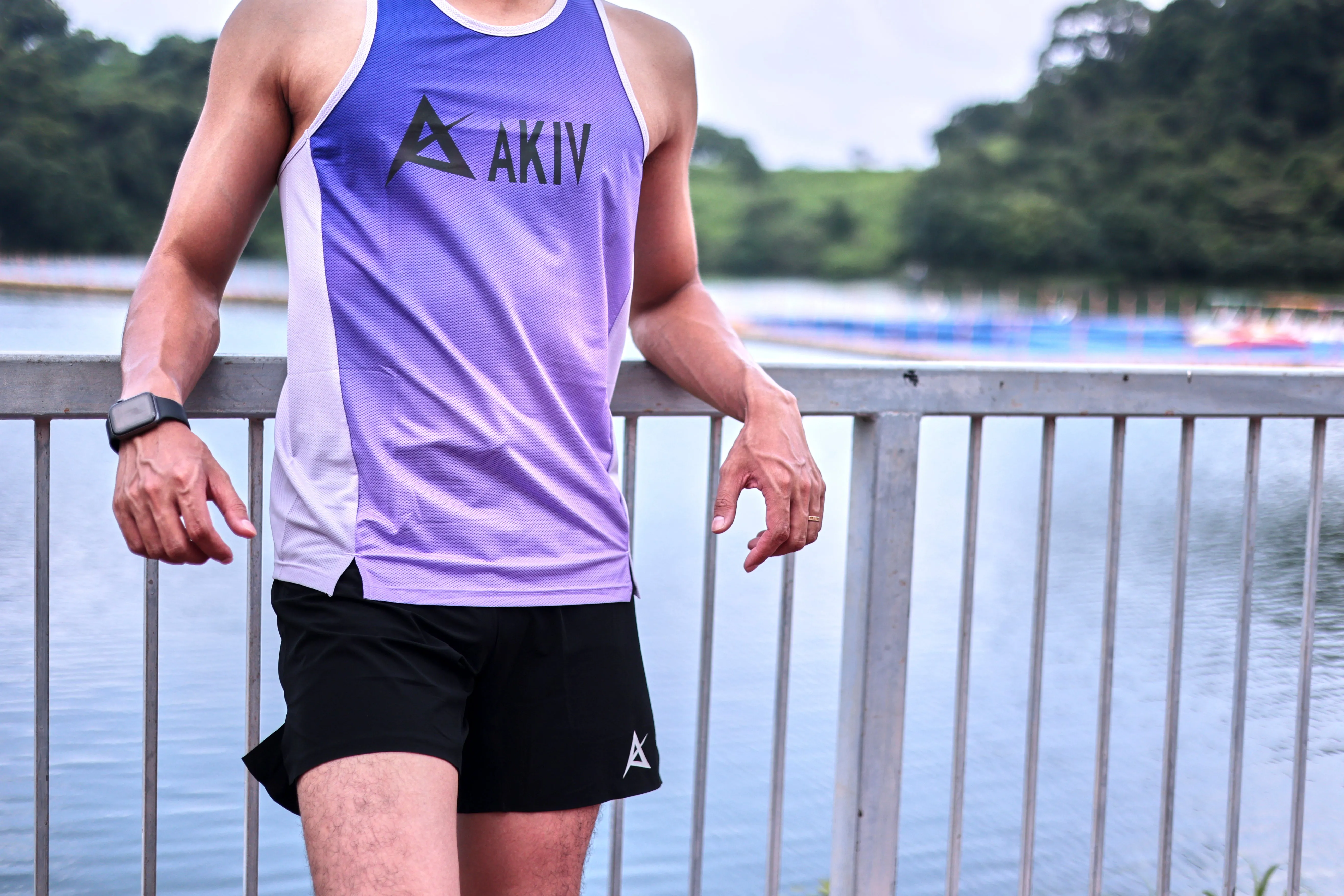 AKIV Breathable Running Singlet Unisex (for both men and women)