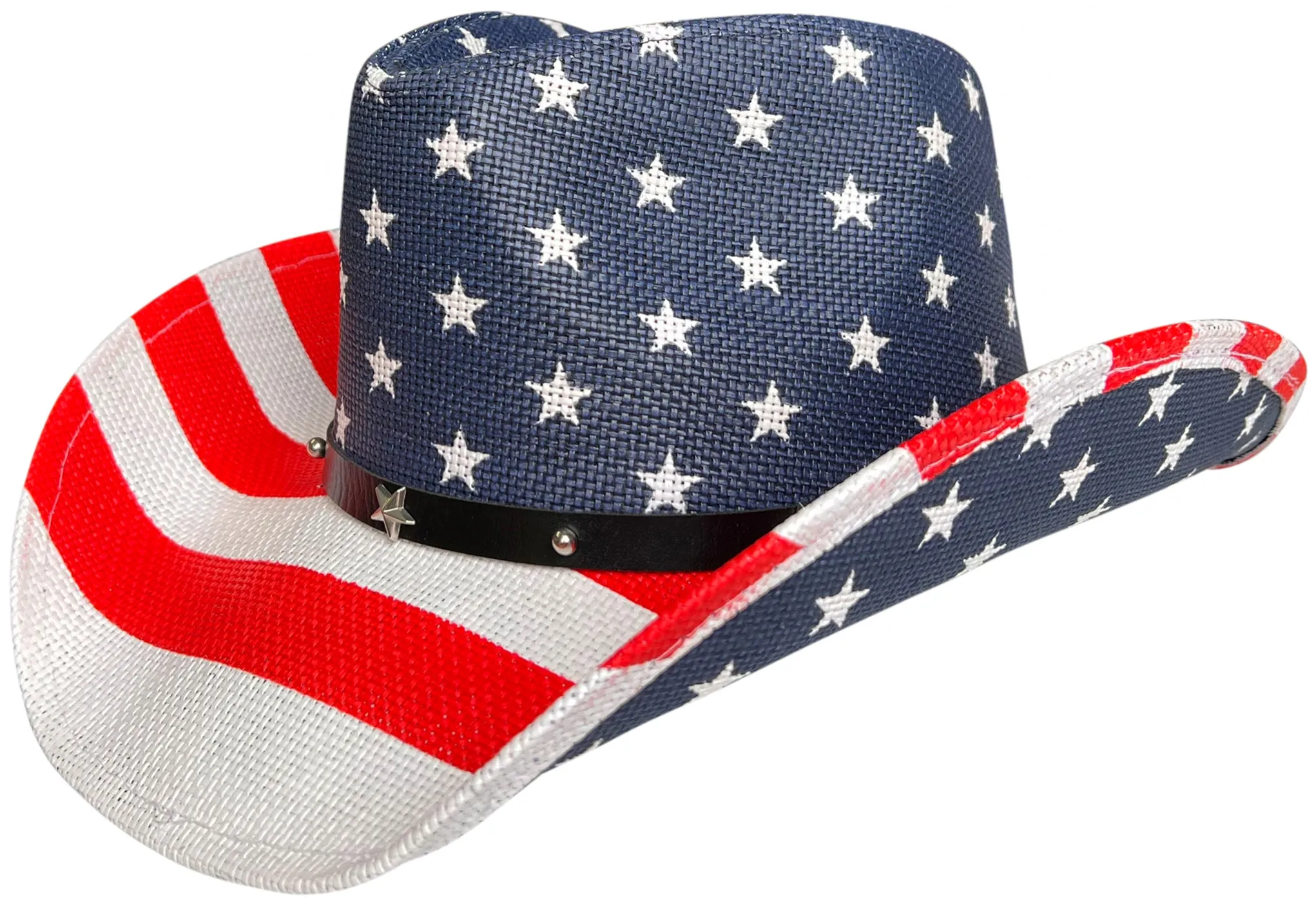 American Patriot Flag 4th of July United States Cowboy Hat