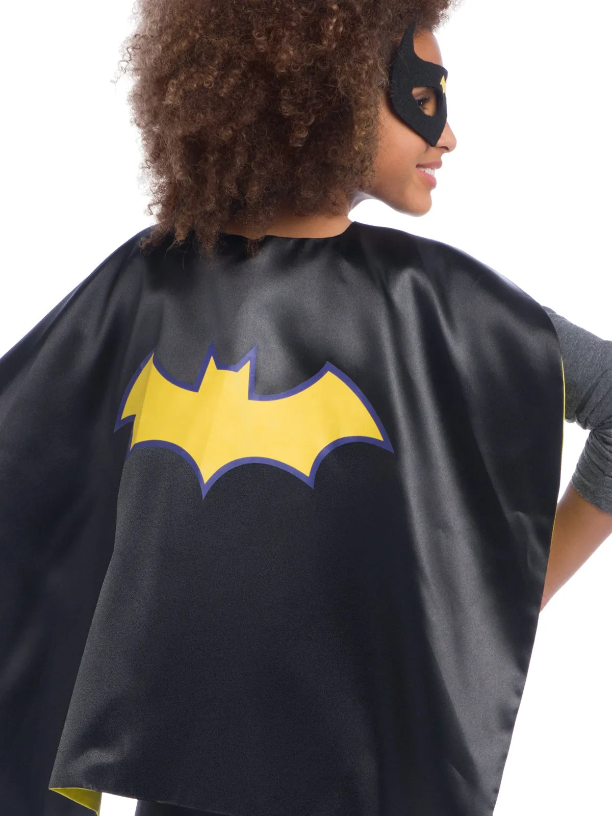 Batgirl Superhero Cape Set for Kids - Warner Bros DC Comics