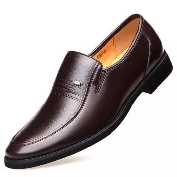 Bespoke Burgundy Leather Loafers Stylish Shoe for Men