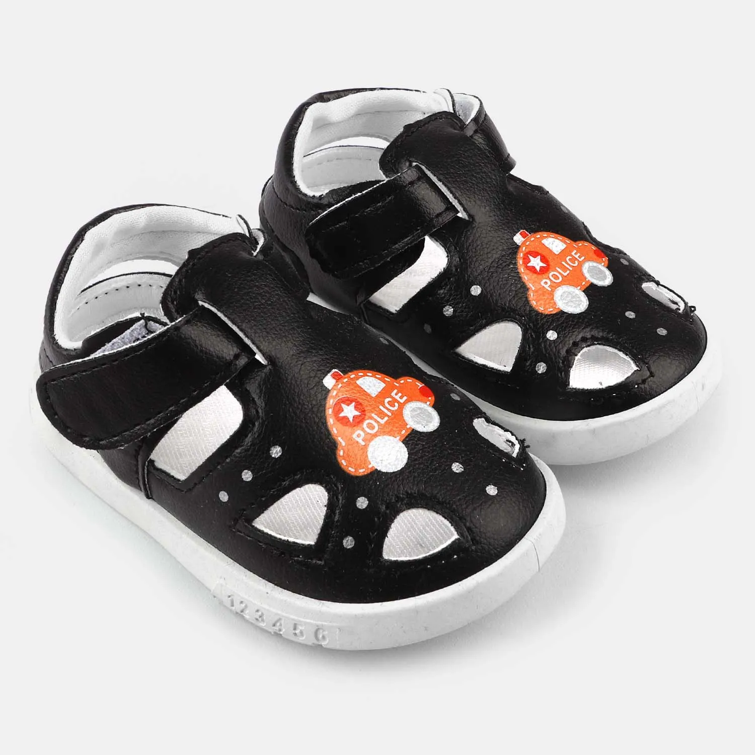 Boys Sandal A-3-BLACK