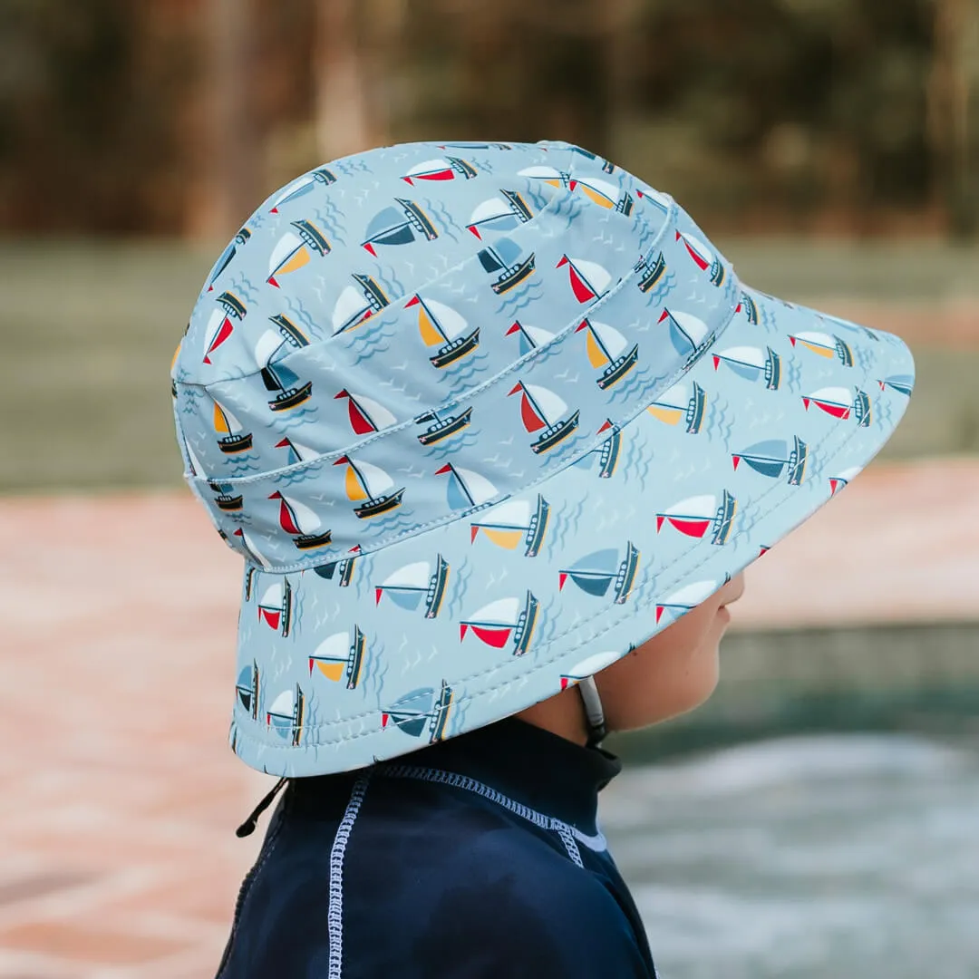 Bucket Swim Hat - Sails