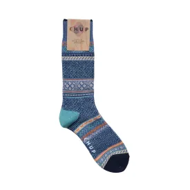 Chup Socks Spring Stippling (Pigeon Blue)