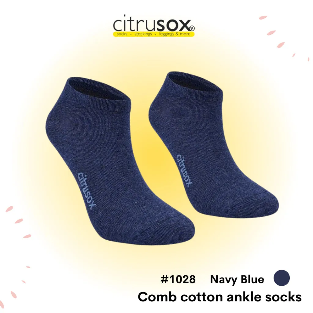 Combed Cotton Ankle Socks