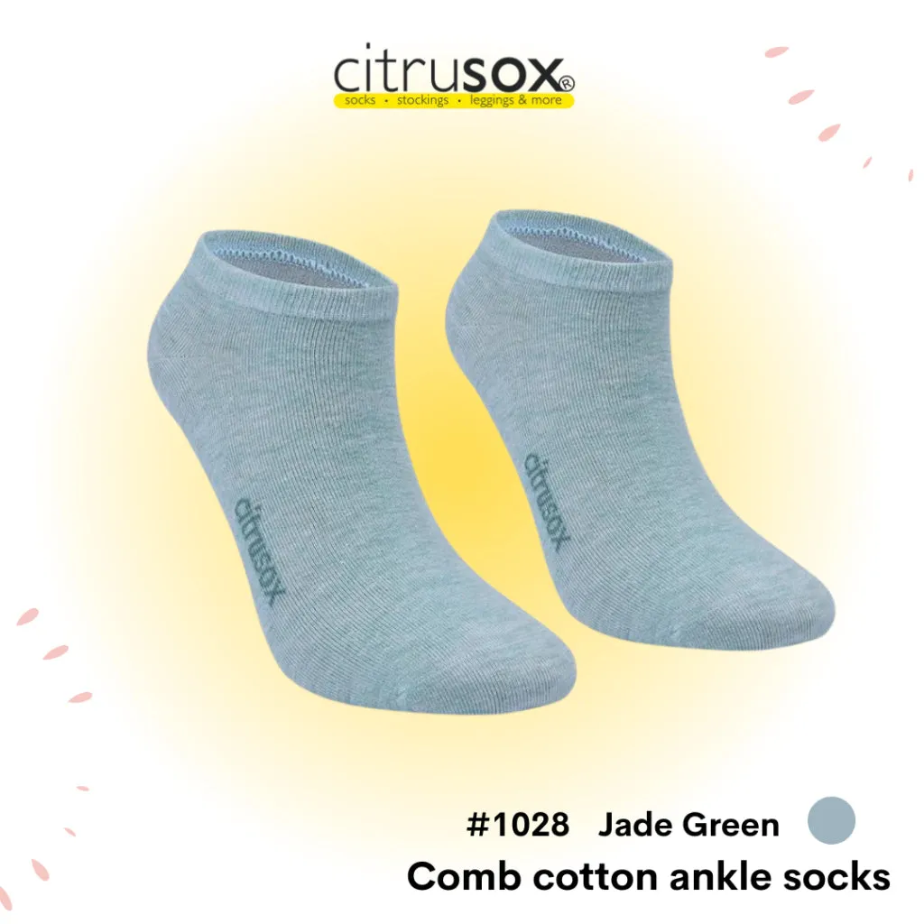 Combed Cotton Ankle Socks