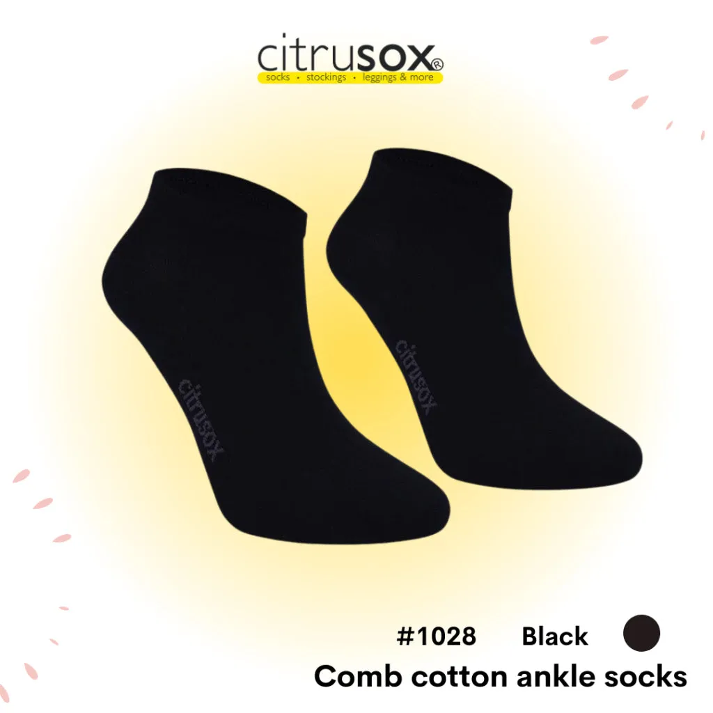 Combed Cotton Ankle Socks