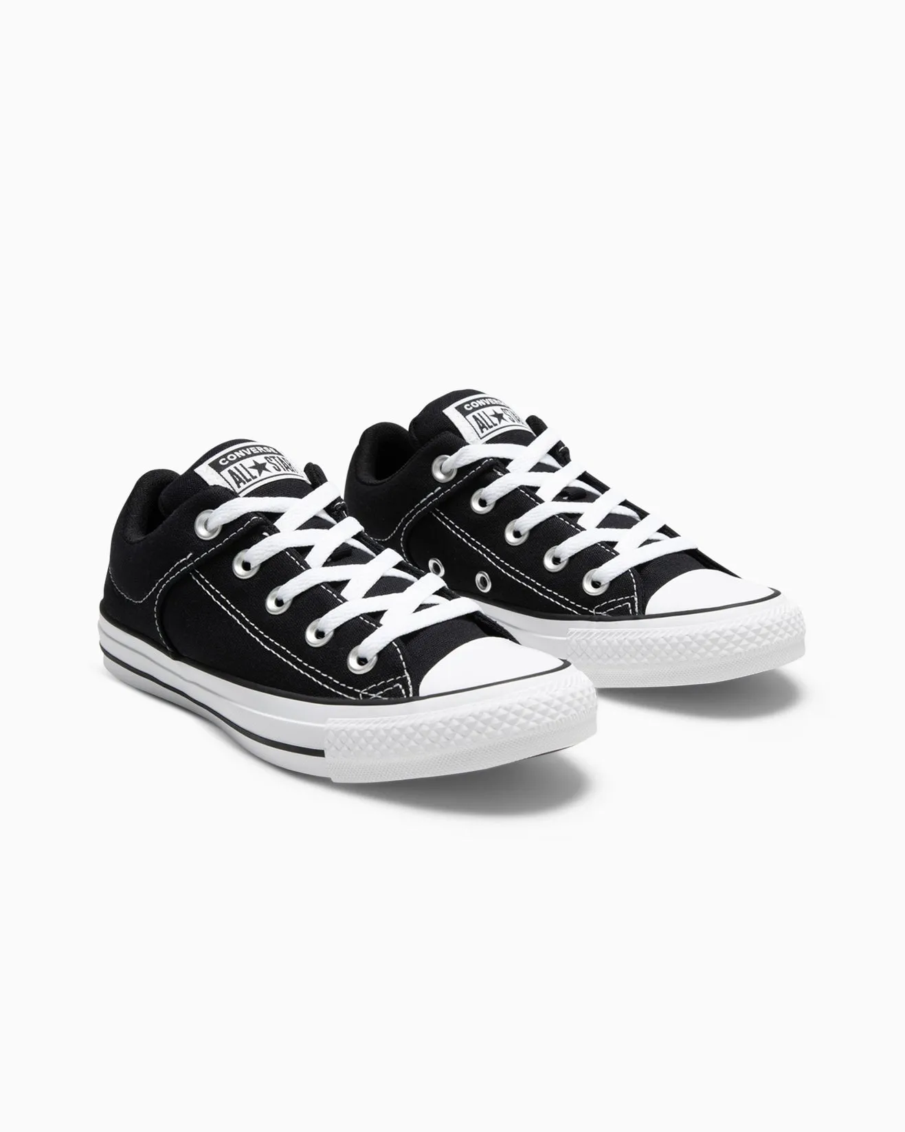 CONVERSE UNISEX CHUCK-TAYLOR ALL STAR STREET LOW TOP BLACK SHOE