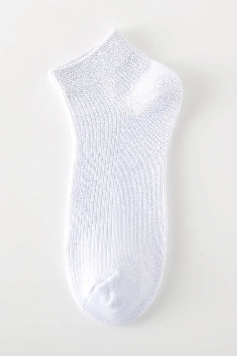 COTTON VERTICAL STRIP RETRO SOCKS