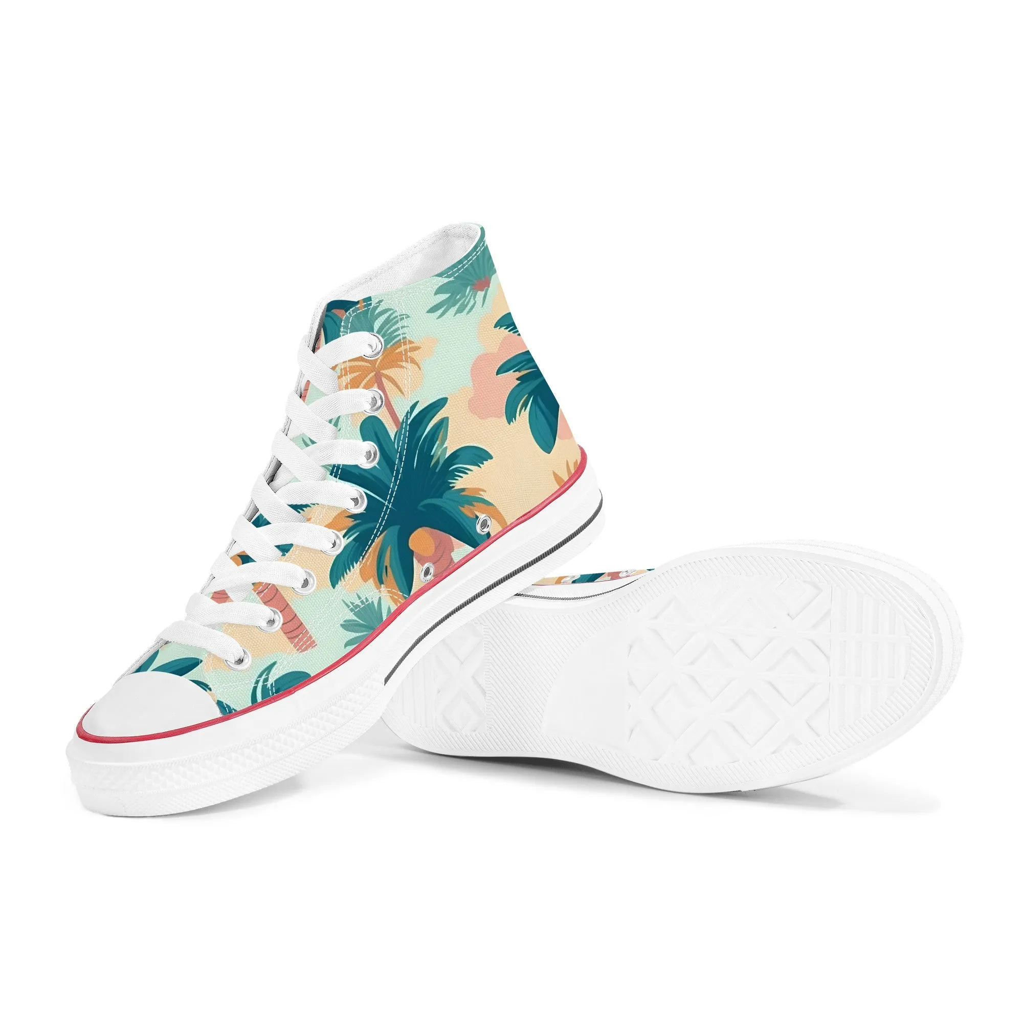 Designer Shoes High Top Canvas -D70 X2