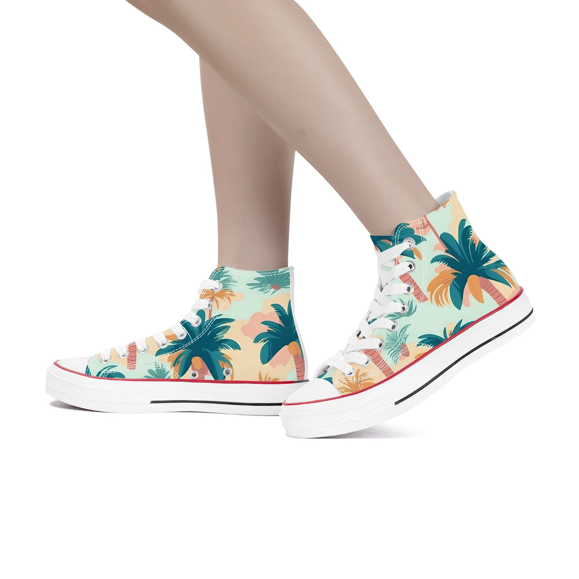 Designer Shoes High Top Canvas -D70 X2