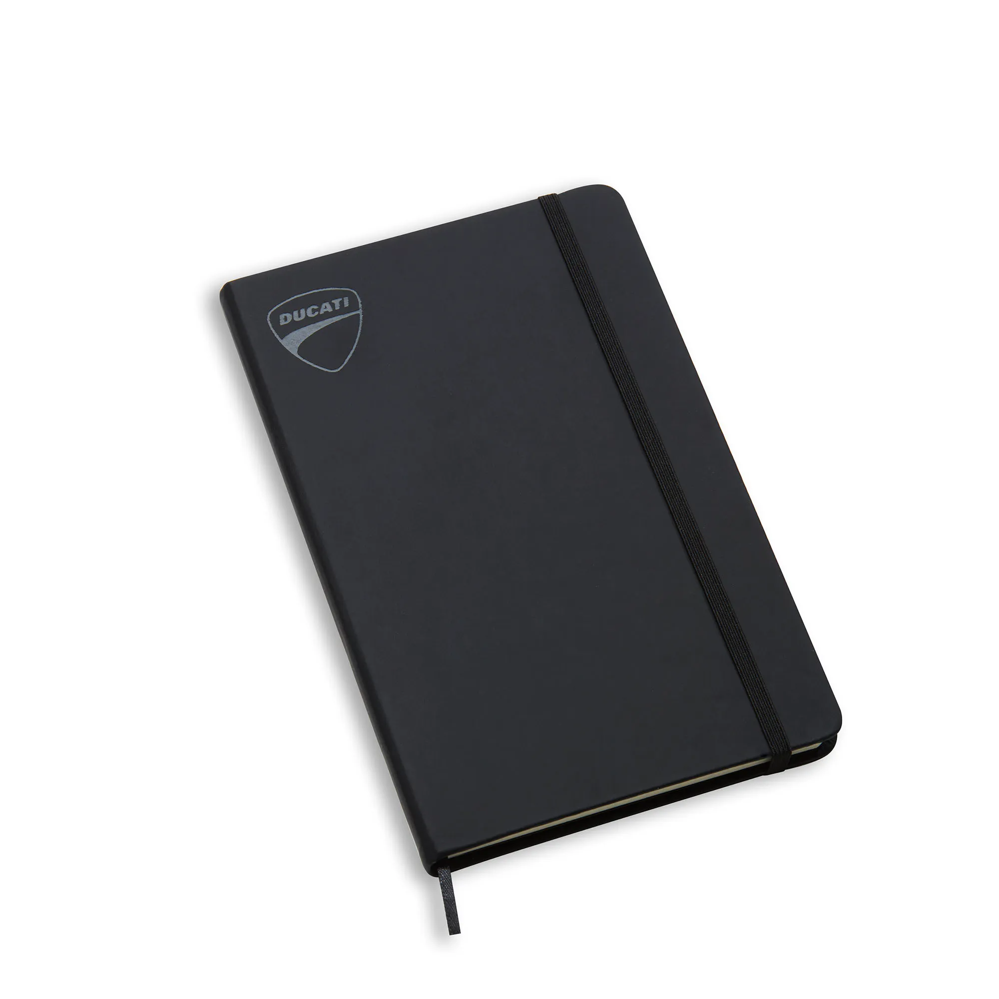 Ducati Corse Black Synthetic Leather Notebook 5.12" x 8.27"