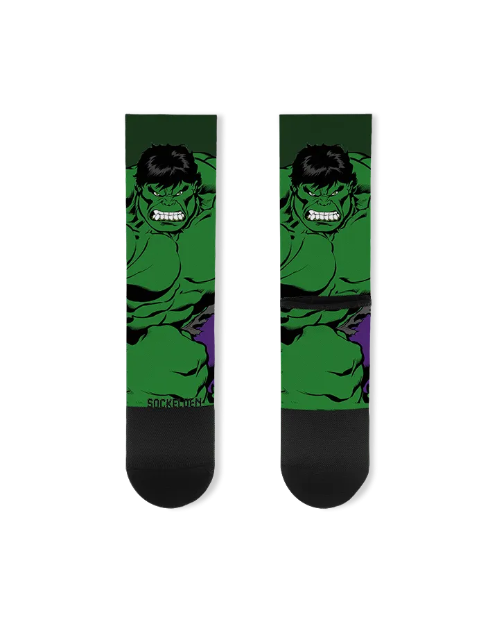 Hulk V2 Printed Cycling Socks