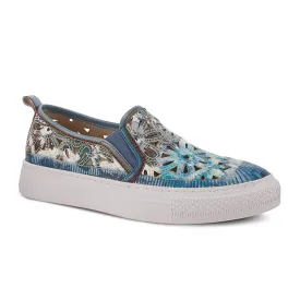 L'Artiste Denofeden Slip On Sneaker (Women) - Blue Multi