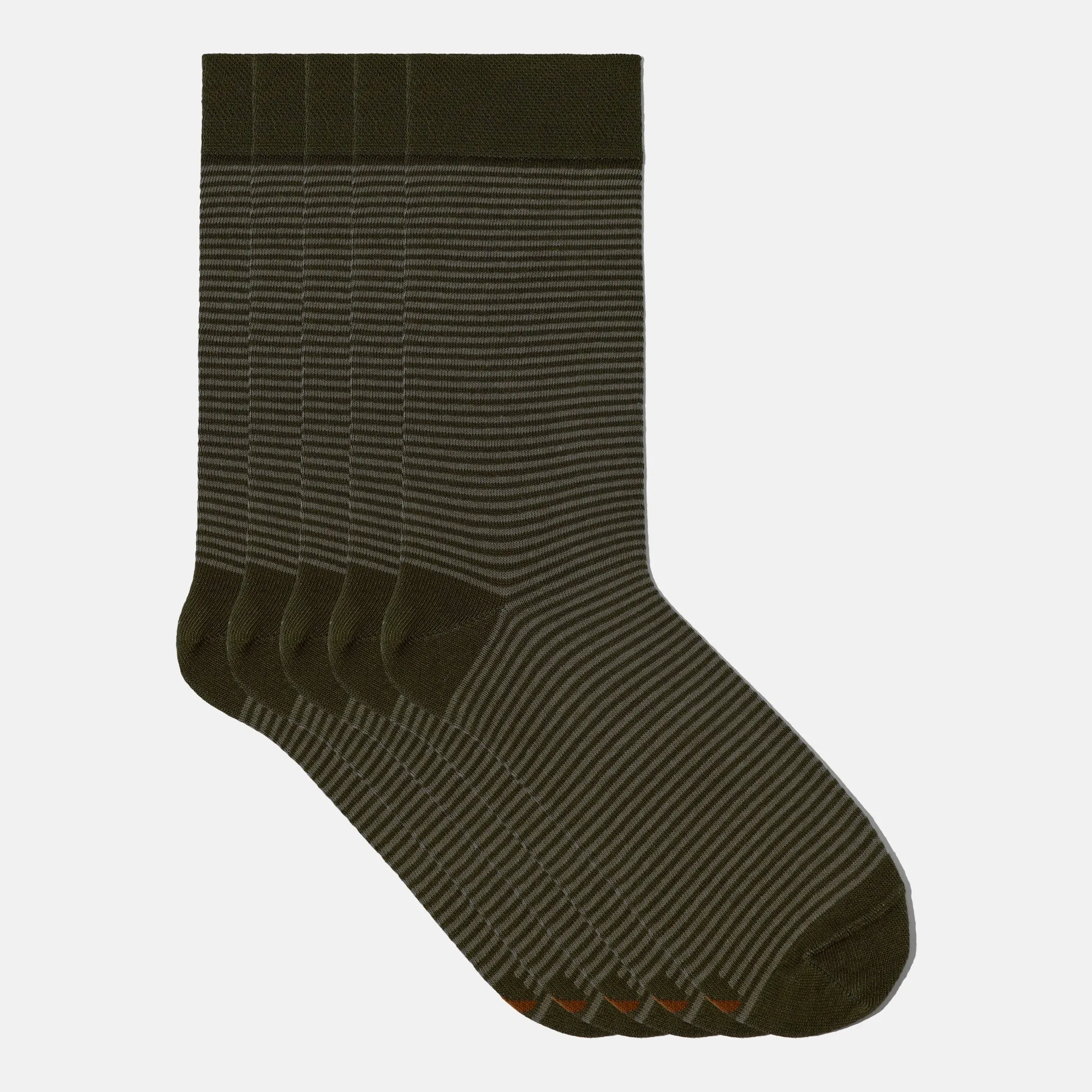 Men's Bamboo Dress Socks • All Striped Design • Pack of 1/3/5 Pairs