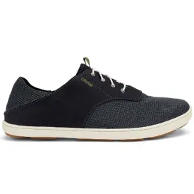 OluKai Mens Nohea Moku Sneakers, Black - Breathable, Lightweight