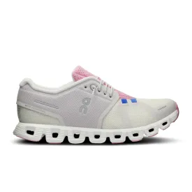 On Running Cloud 5 Push Running Shoe (Women) - Ivory/Blossom