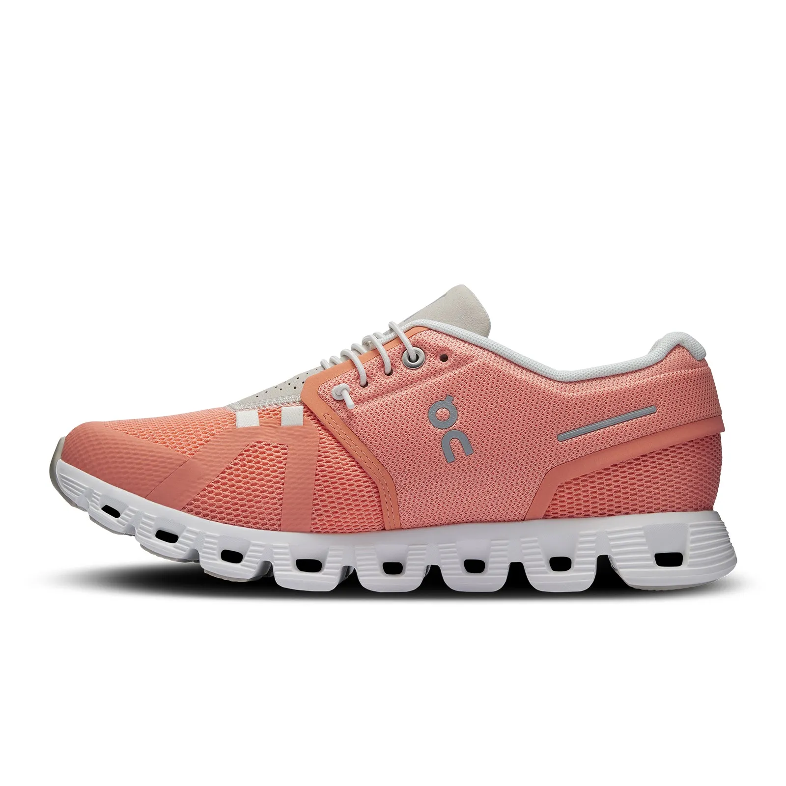 On Running Cloud 5 Running Shoe (Women) - Flamingo/Pearl