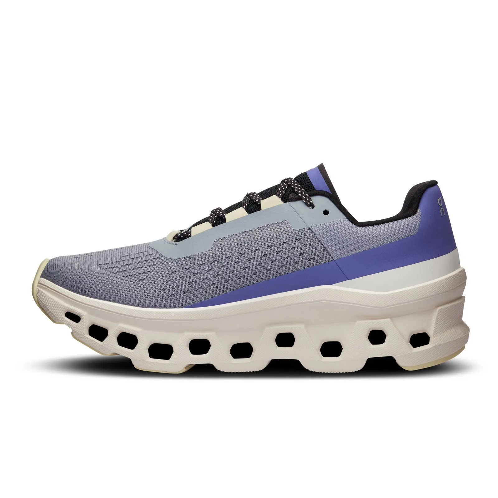 On Running Cloudmonster Running Shoe (Women) - Mist/Blueberry