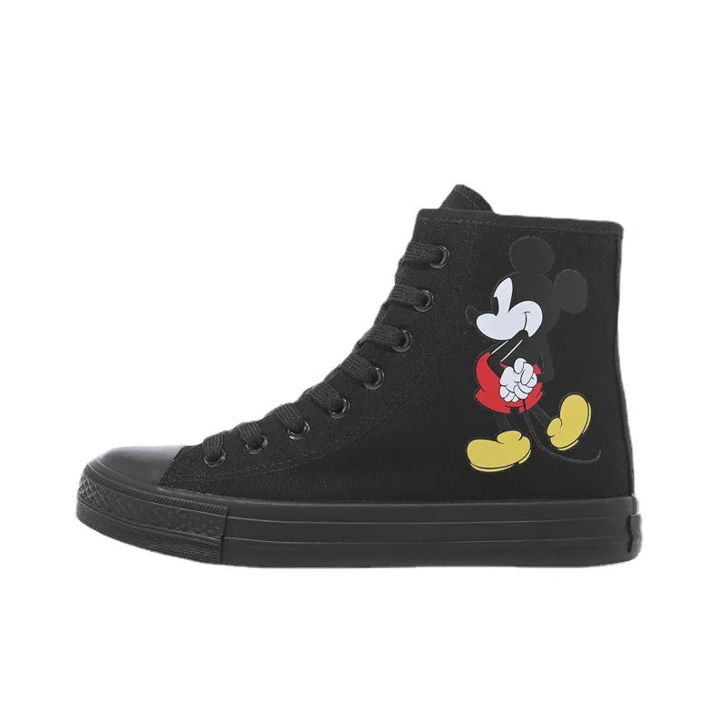 Owlkay Cartoon Cute Comfortable High-Top Shoes