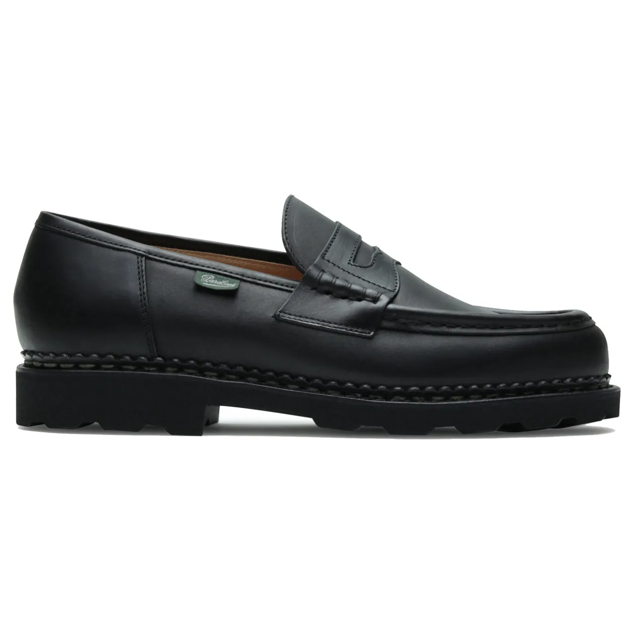 PARABOOT Reims Leather Loafer Black