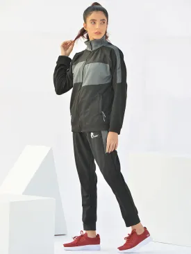 Reborn - Tracksuit - Pitch Black / Lava Grey