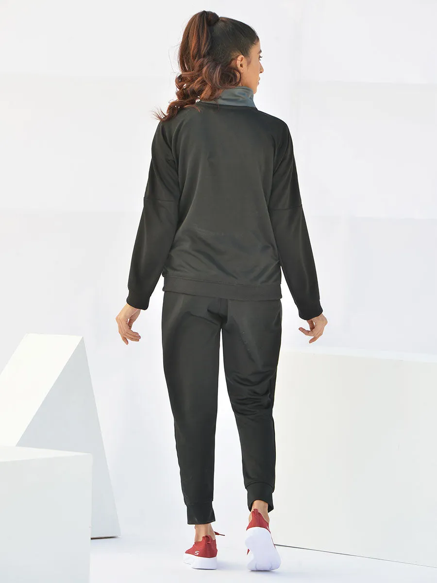 Reborn - Tracksuit - Pitch Black / Lava Grey