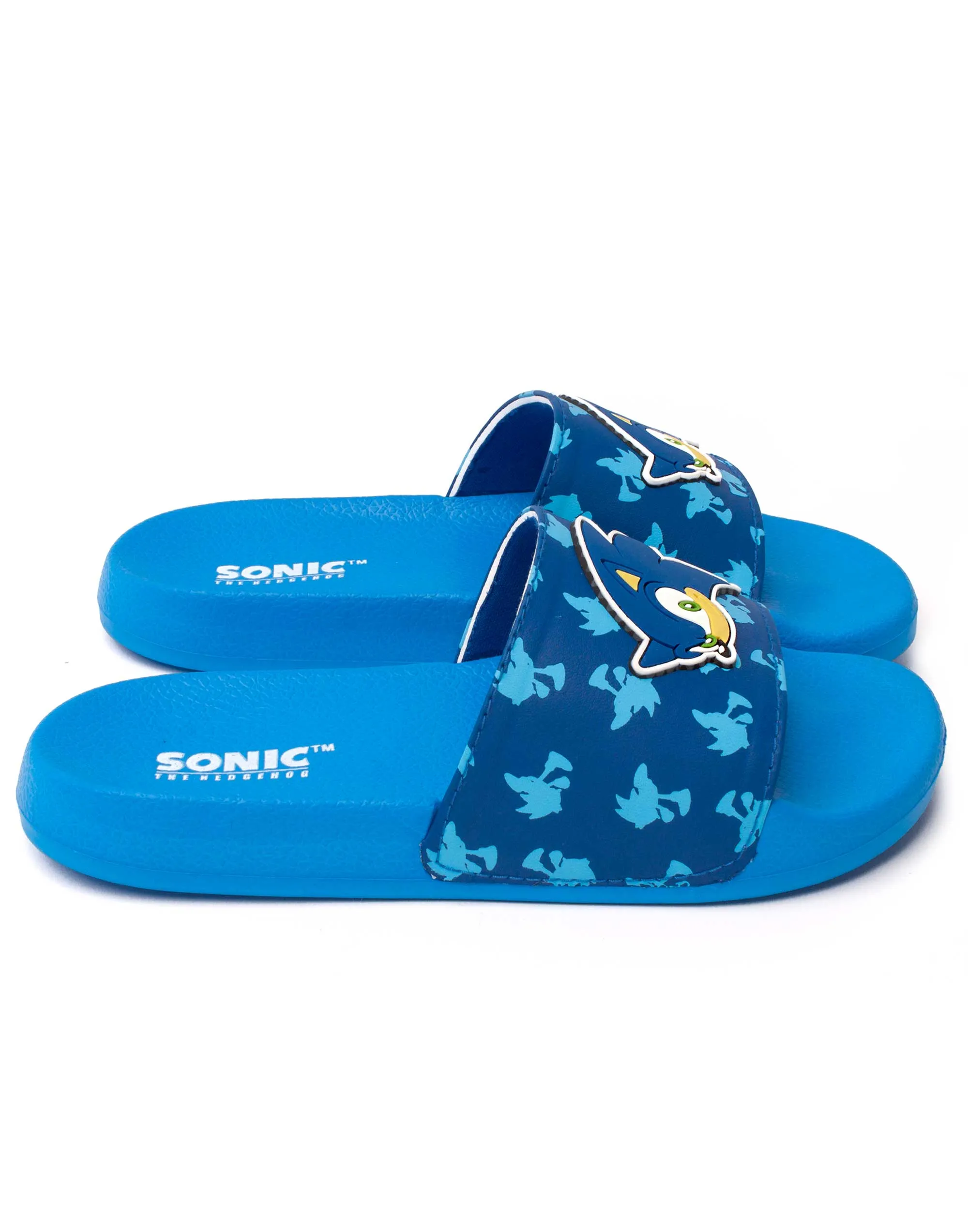 Sonic The Hedgehog Kid's Blue Sliders