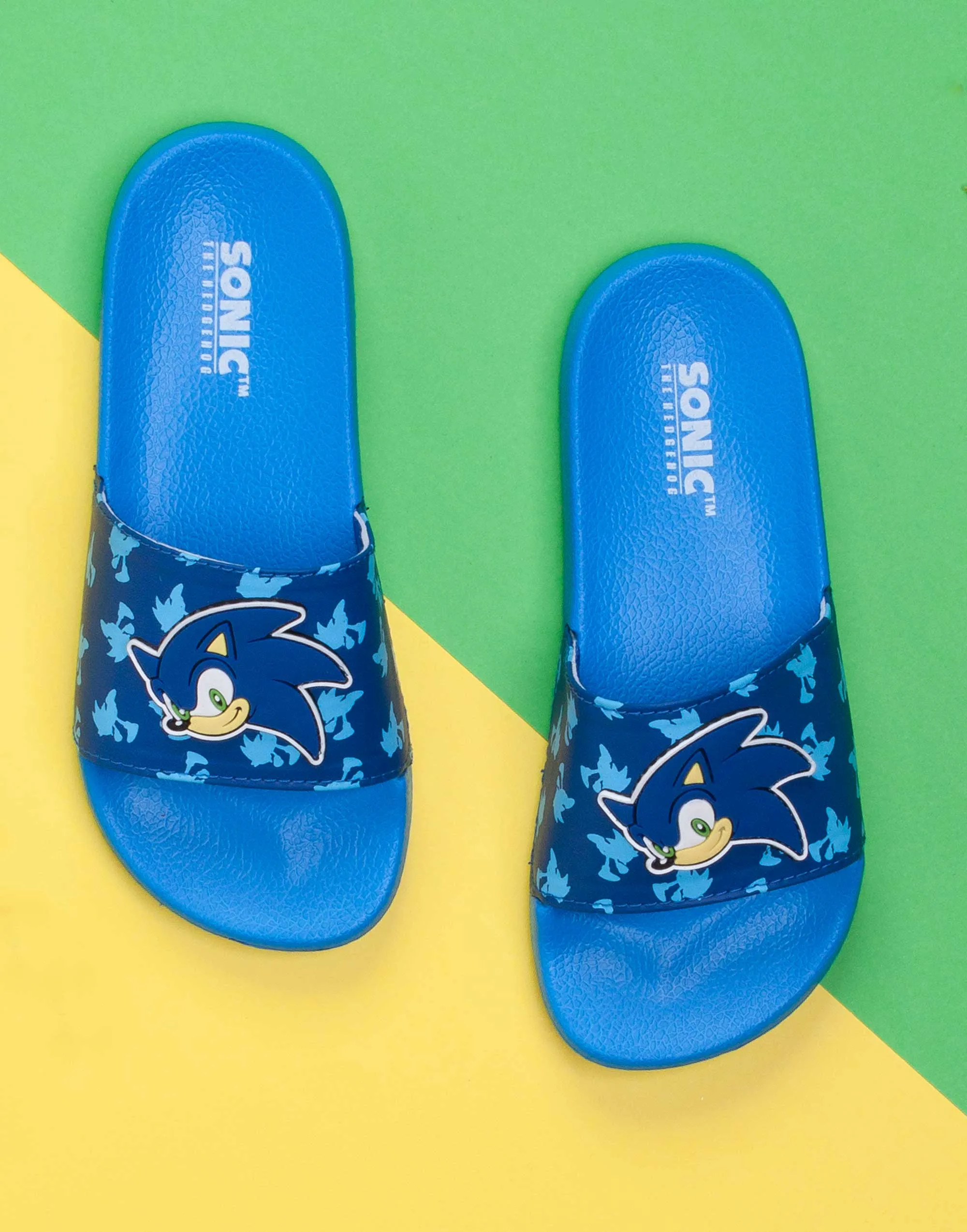 Sonic The Hedgehog Kid's Blue Sliders