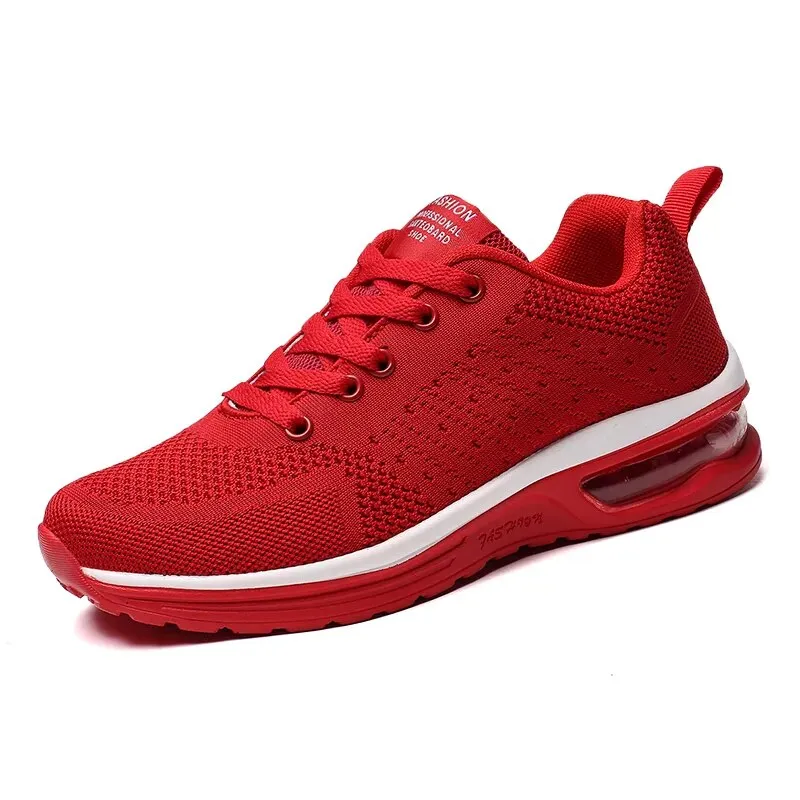 Women Sneakers Mesh Breathable Running Trainers Unisex Light Soft Sole Couple Walking Shoes - WSA50052