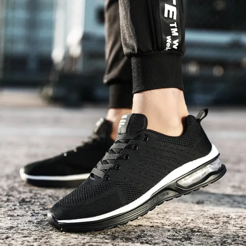 Women Sneakers Mesh Breathable Running Trainers Unisex Light Soft Sole Couple Walking Shoes - WSA50052