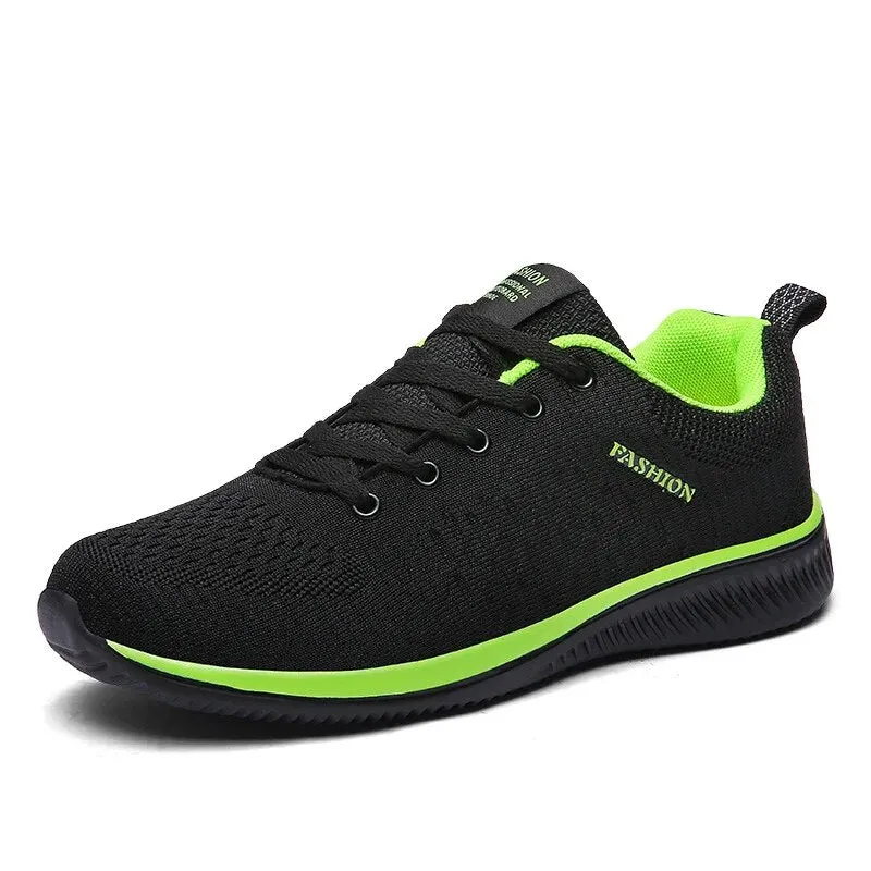 Women Sneakers Mesh Breathable Running Trainers Unisex Light Soft Sole Couple Walking Shoes - WSA50052