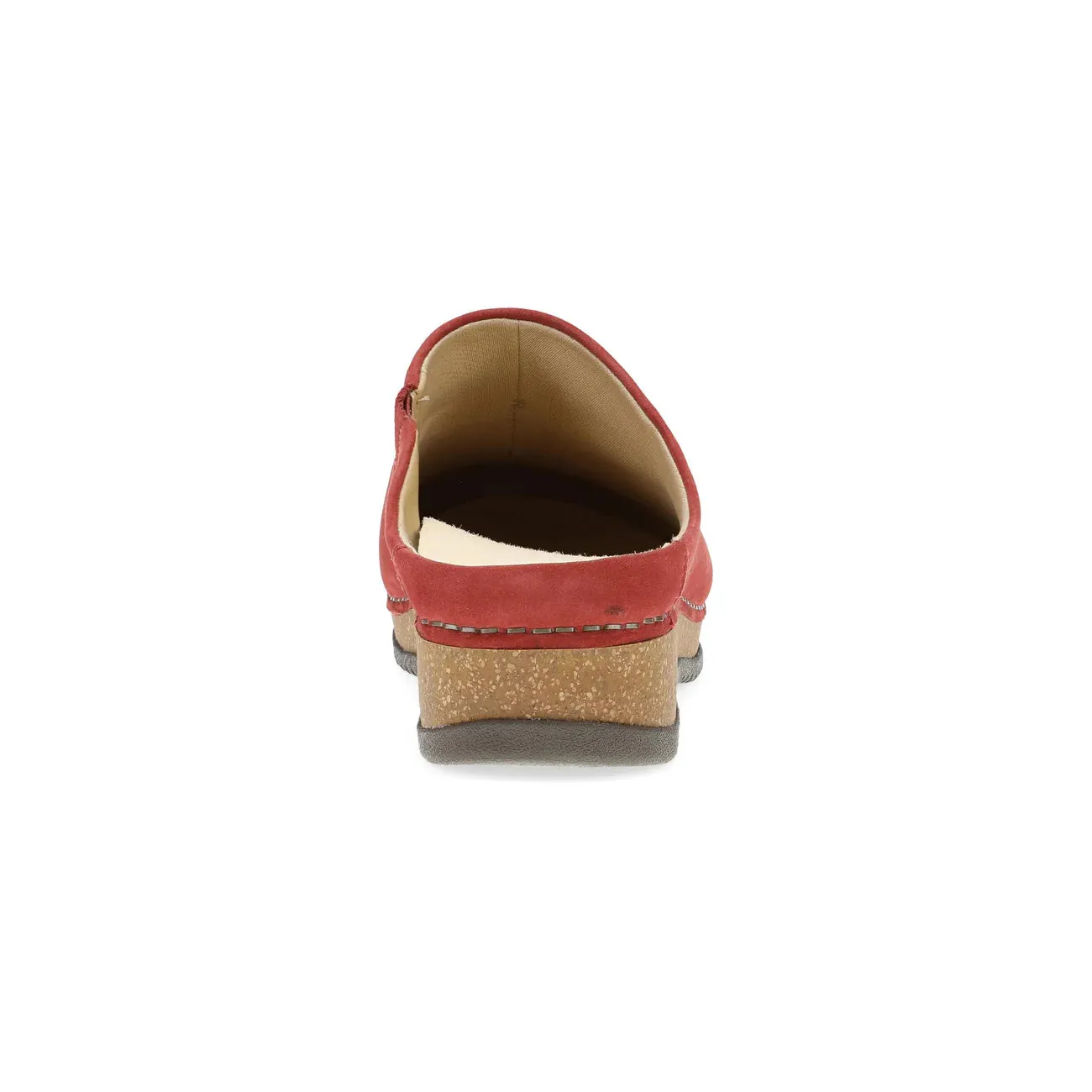 Women's Dansko Mariella Mule Color: Cayenne Milled Nubuck