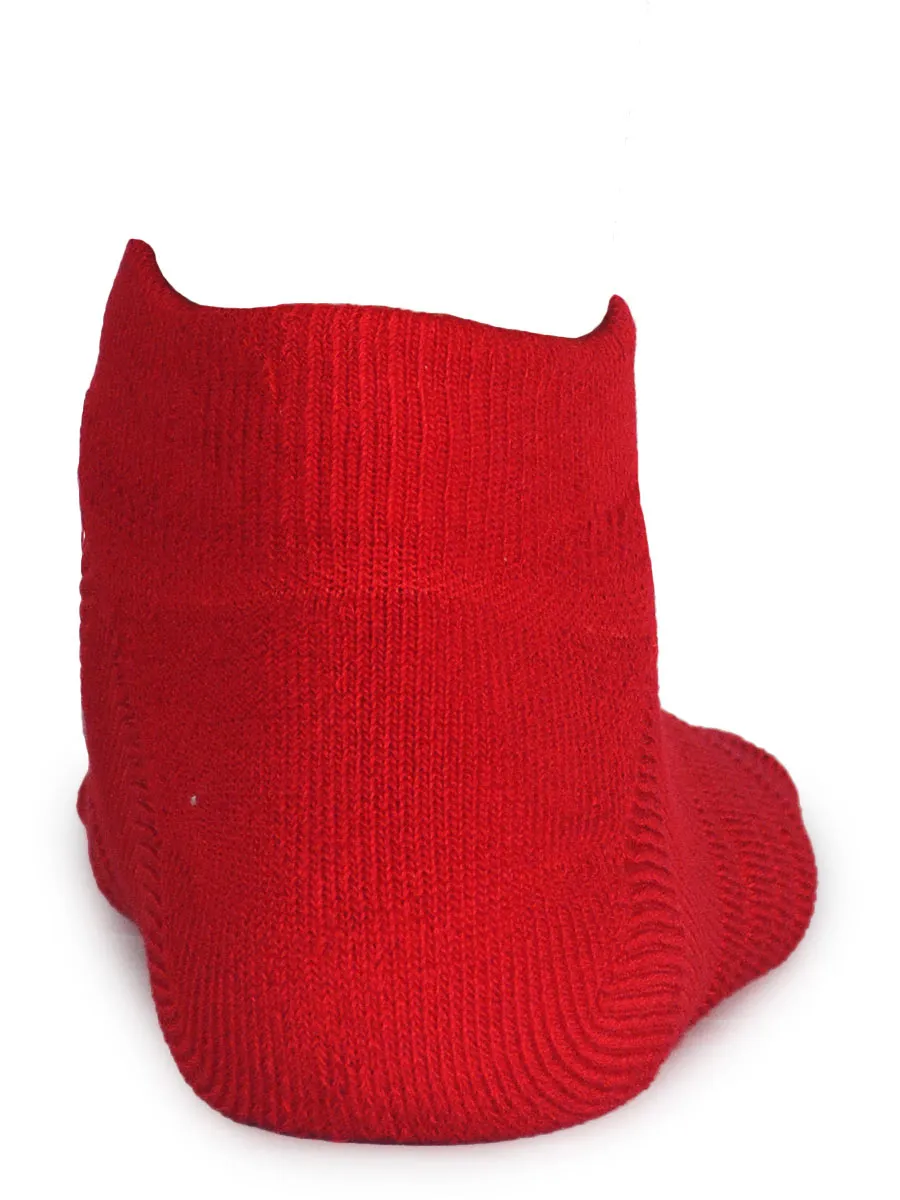 Zone Cushion Short Socks - JCB- 3001- Red